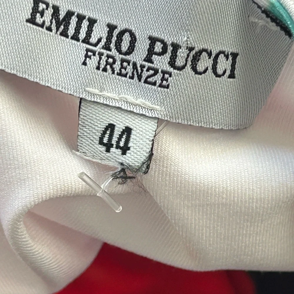 Emilio Pucci Firenze Maxi Vibrant Abstract Prints Dress 10 - Picture 14 of 17